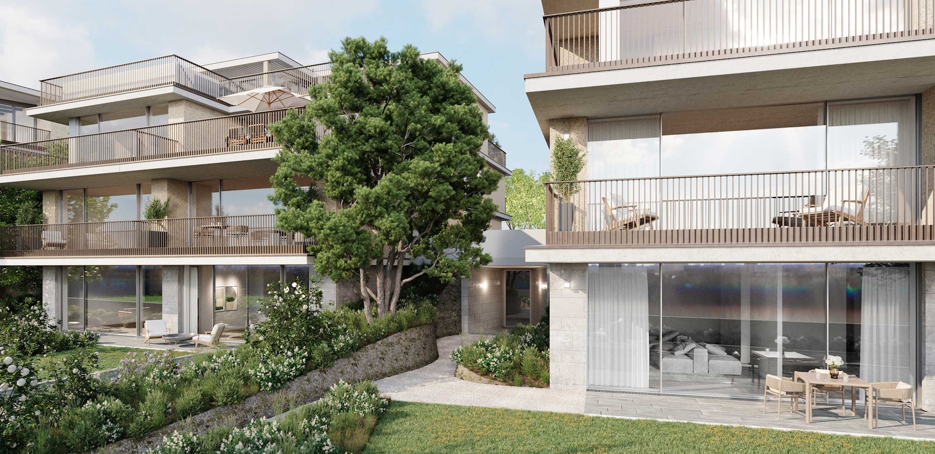 CROWND by Chipperfield Stadtvillen von Architekt David Chipperfield